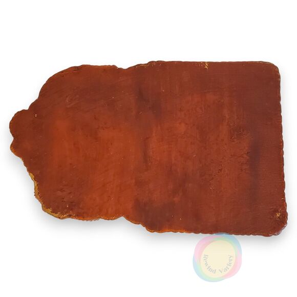 VTG ANCO Redwood Ashtray Cigarette Box Mid Century Resin Bakelite Kitschy - Picture 2 of 16